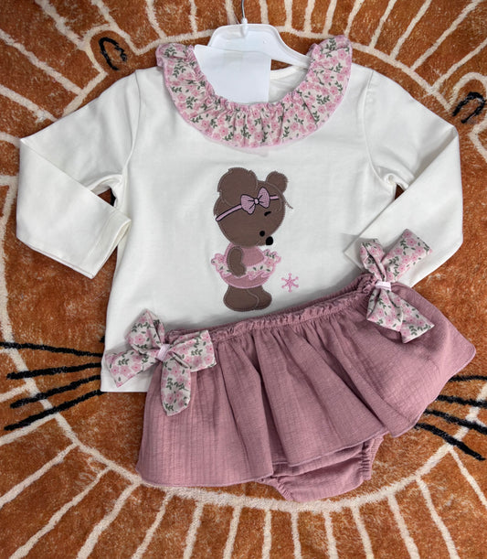 CONJUNTO OSITO NIÑA
