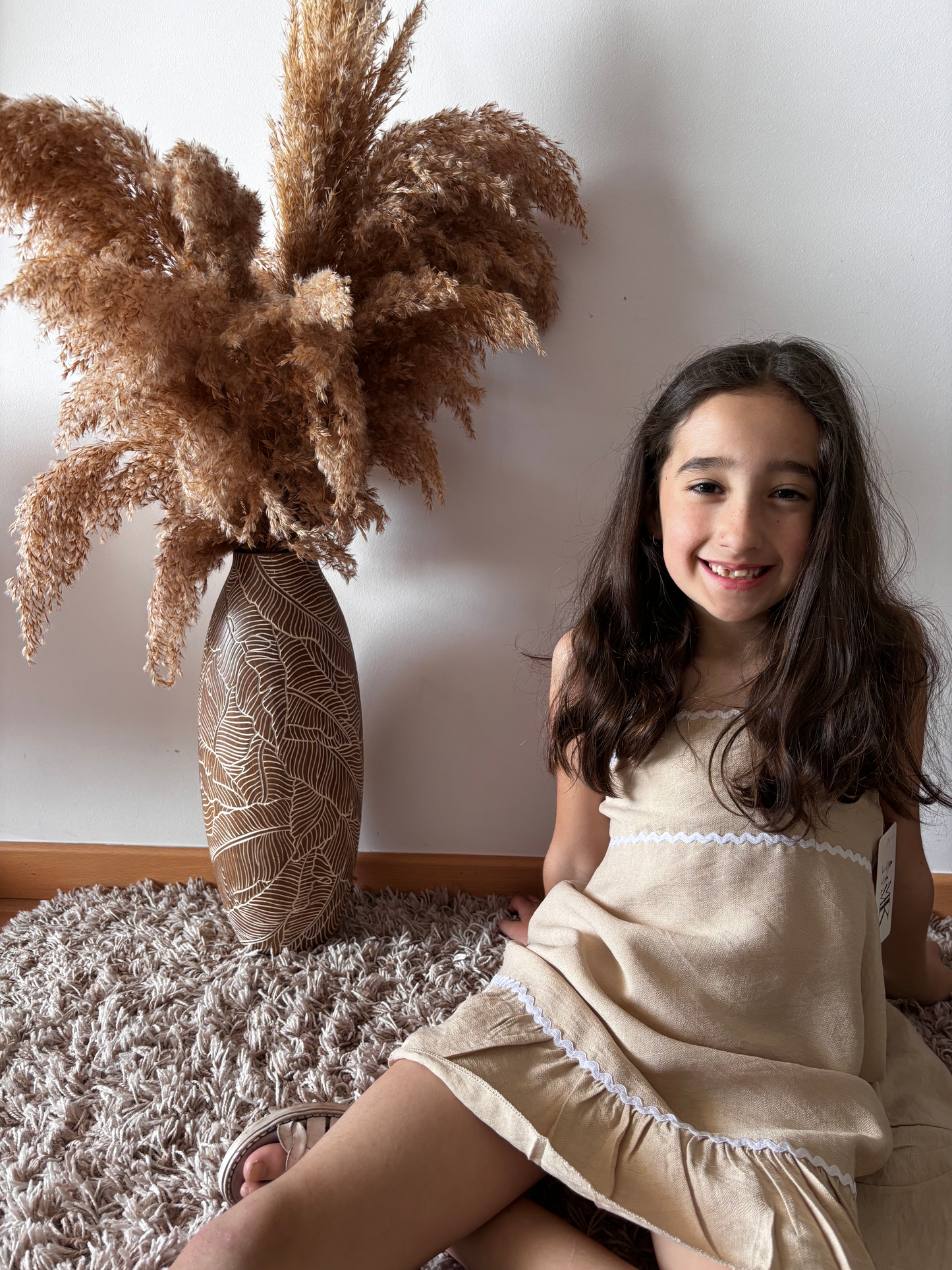 VESTIDO BEIGE