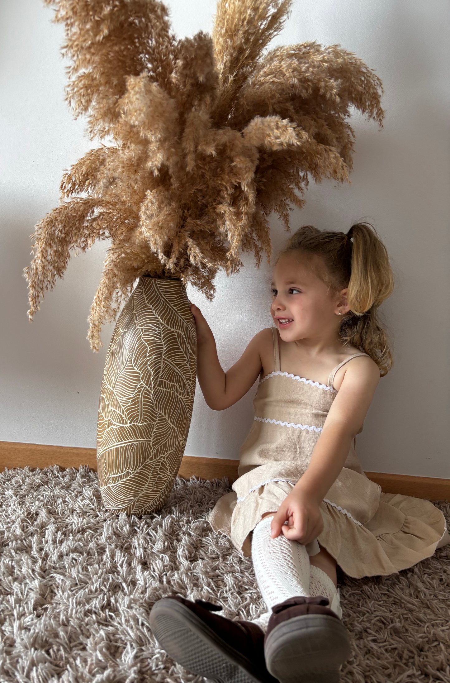 VESTIDO BEIGE