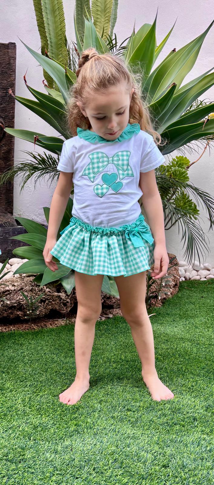 CONJUNTO LAZO VERDE