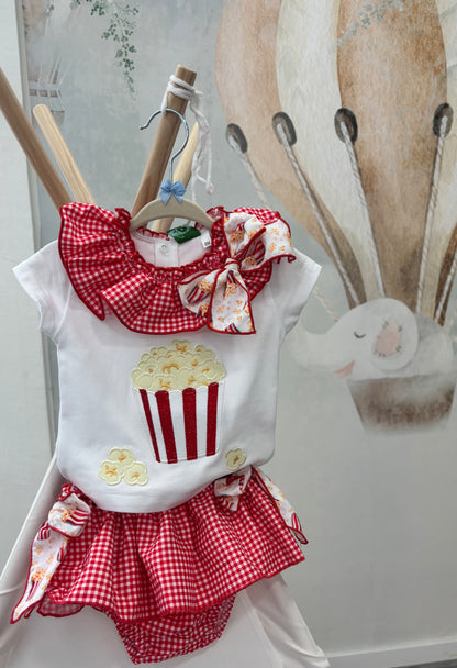 CONJUNTO PALOMITAS NIÑA