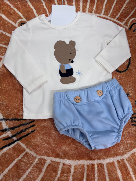 CONJUNTO OSITO CELESTE