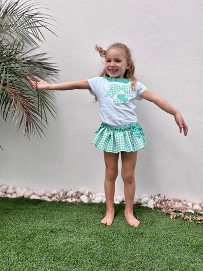 CONJUNTO LAZO VERDE