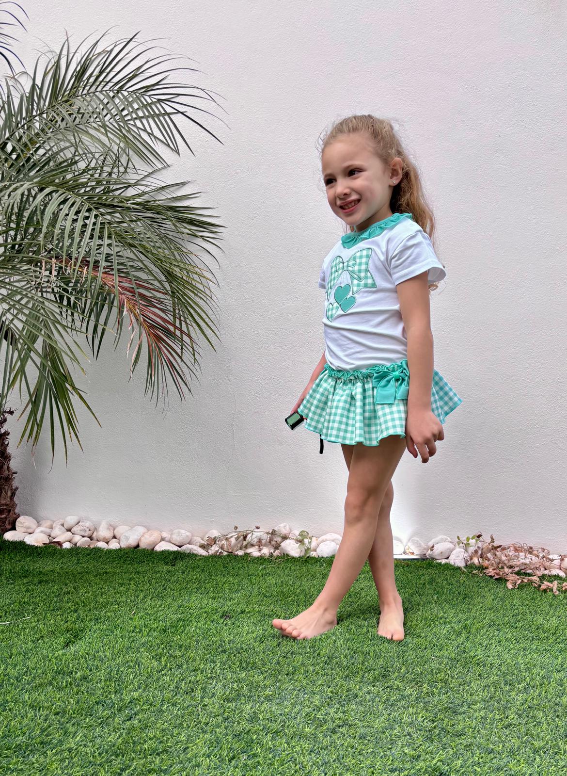 CONJUNTO LAZO VERDE