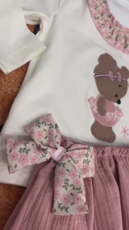 CONJUNTO OSITO NIÑA
