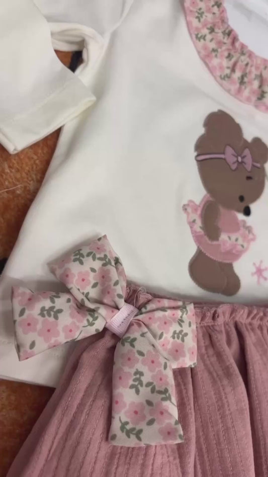 CONJUNTO OSITO NIÑA