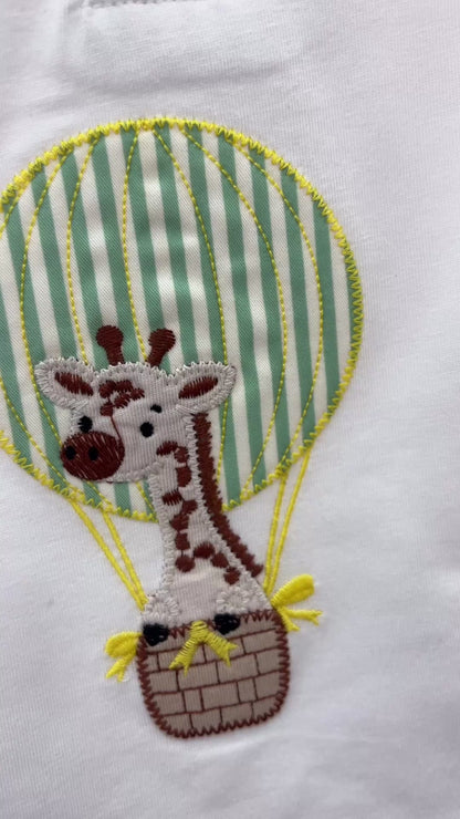 CONJUNTO JIRAFA GLOBO NIÑO