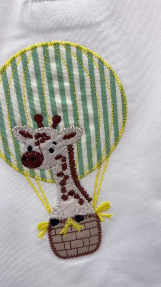 CONJUNTO JIRAFA GLOBO NIÑO